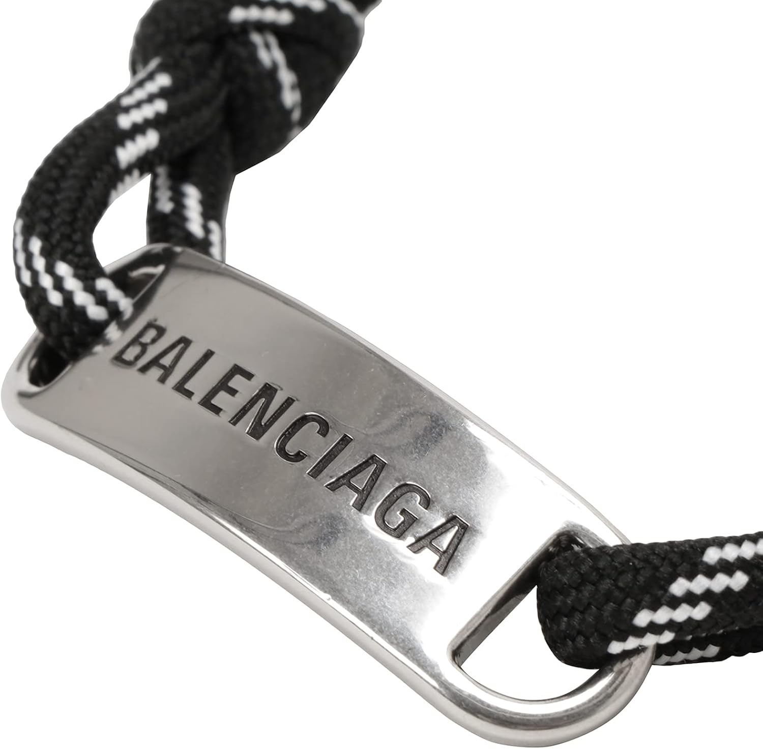 BALENCIAGA ロゴプレート ブレスレット PLATE | www.jarussi.com.br