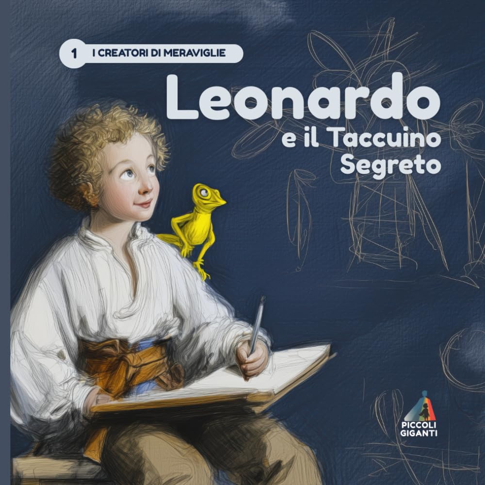 Leonardo e il Taccuino Segreto: Una Storia Illustrata su Arte, Invenzioni e il Potere della Curiosità per Bambini Sognatori (Piccoli Giganti)