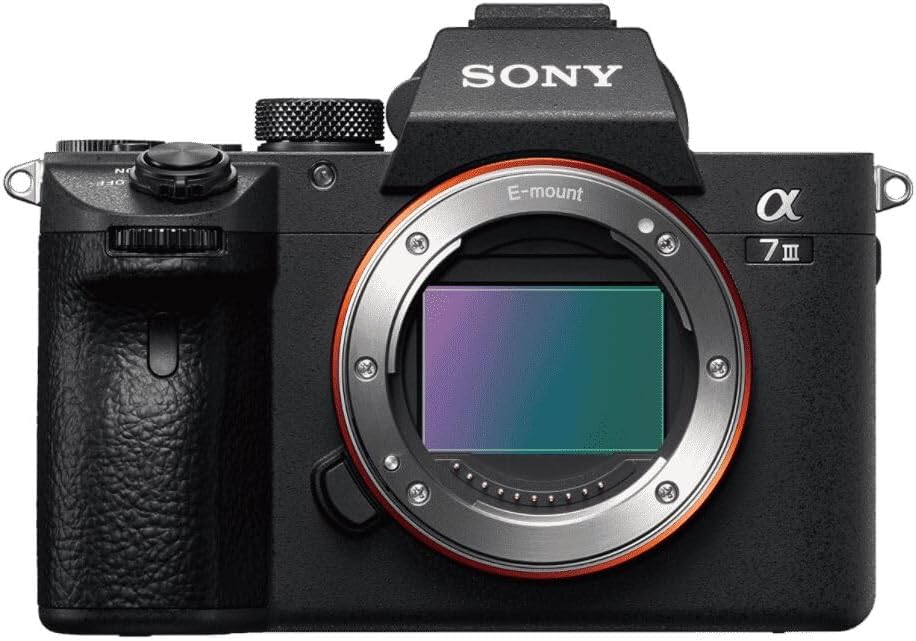 Sony Alpha A7 Iii Full Frame Mirrorless Camera 35Mm Full-Frame Cmos Sensor With Back-Illuminated Design, Ilce7M3 - Black, Body Only