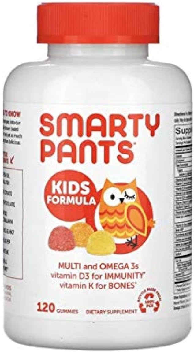 SmartyPants Kid Multivitamin Omga3 and D - 120 Count
