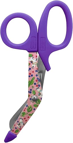 Miniatura 7 de Prestige Medical Tijera utilitaria StyleMate de 5.5 pulgadas, Tie Dye Rainbow