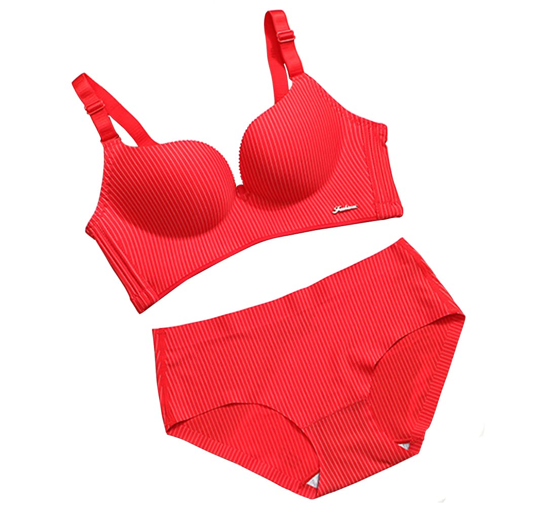 spiaty Satin Blend Lining Wirefree Padded Attractive Designer Lingerie Bra Panty Set for Women's|Regular wear|Casual Wear-picture-41