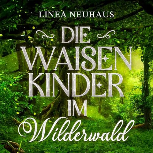 Diseño de la portada del título Die Waisenkinder im Wilderwald
