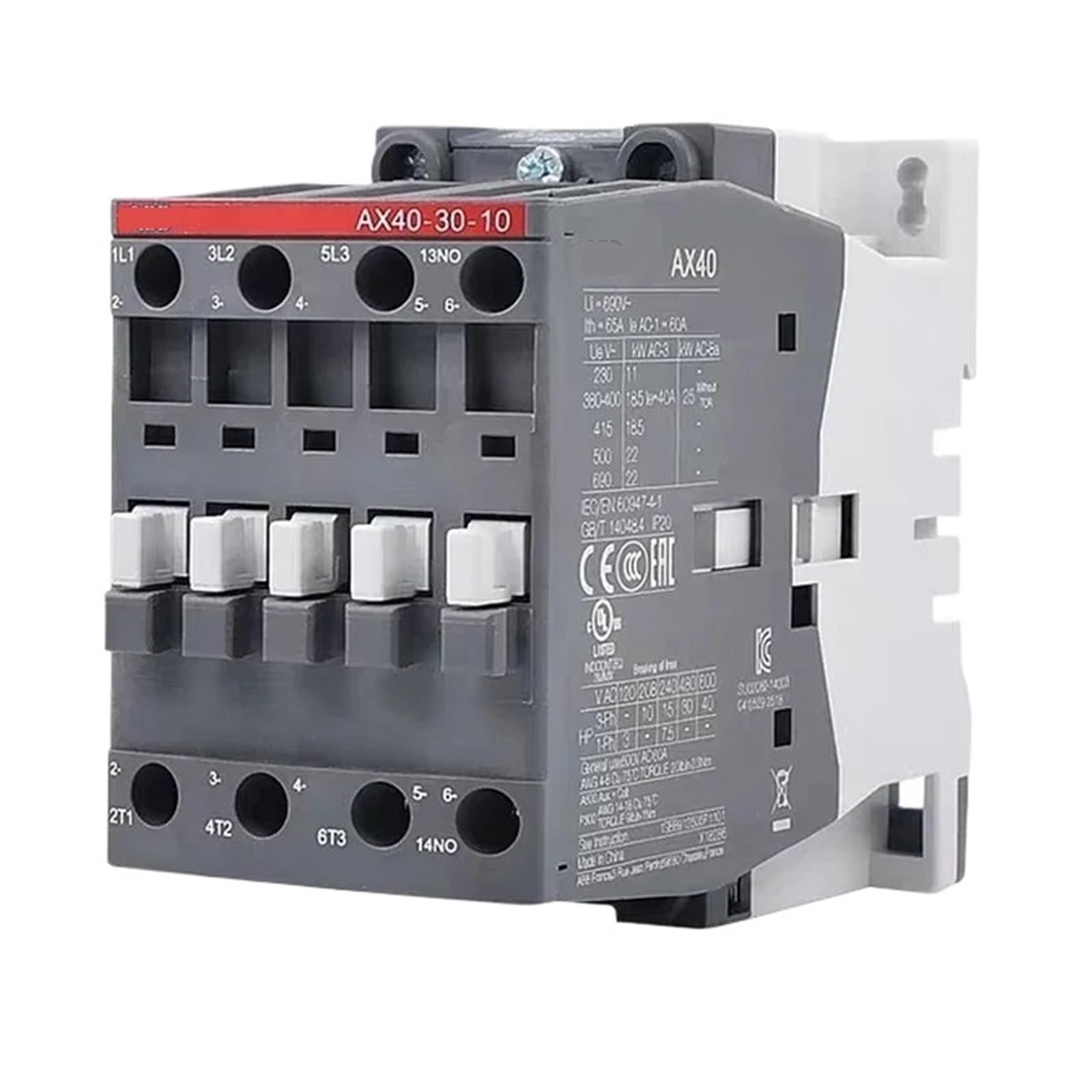 Contacteur triphasé AX185-30-11 110V pour circuit électrique industriel