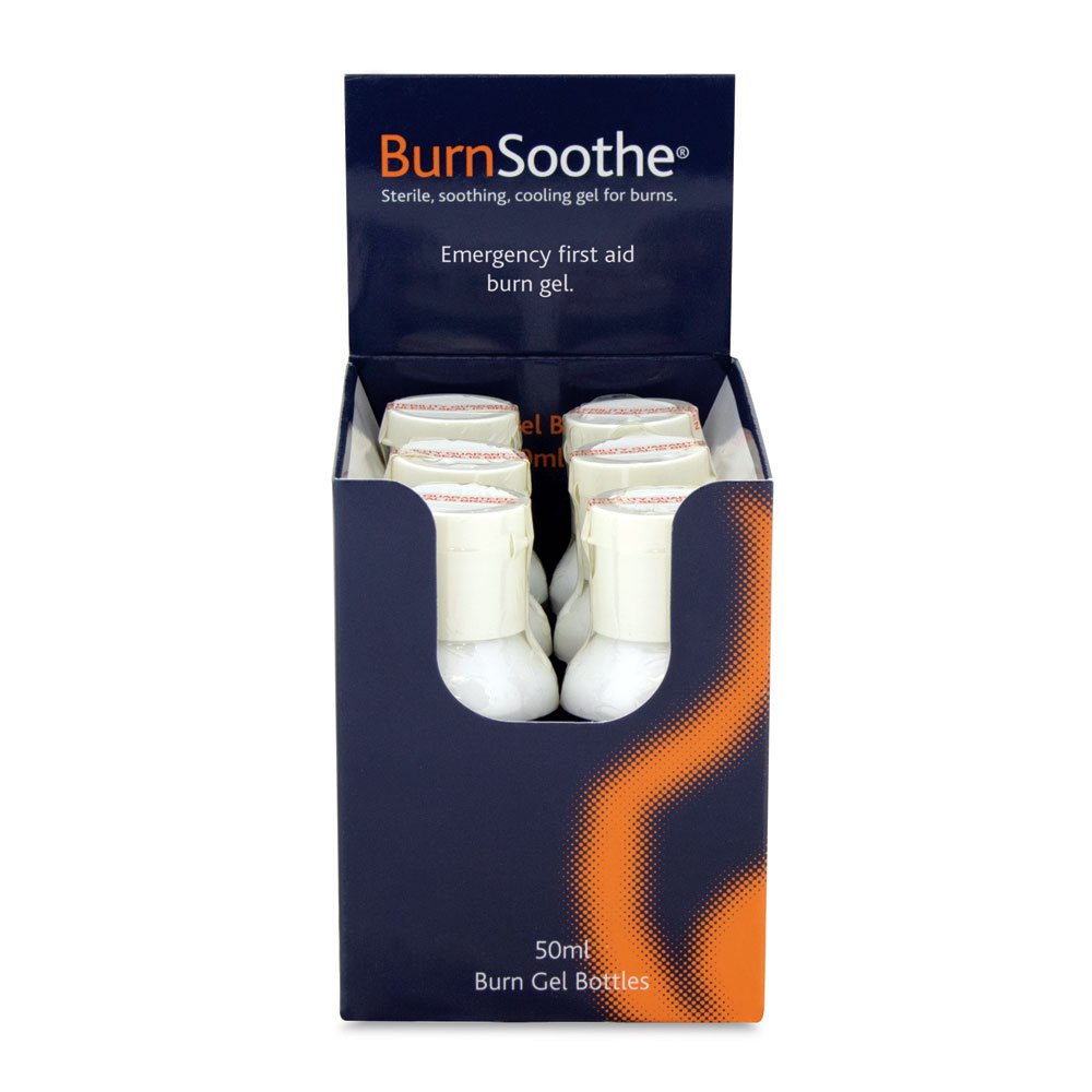 BurnSoothe Gel Bottle - 50 ml, Sterile, Instant Burn Relief, Prevents Contamination, Safe for All Burns
