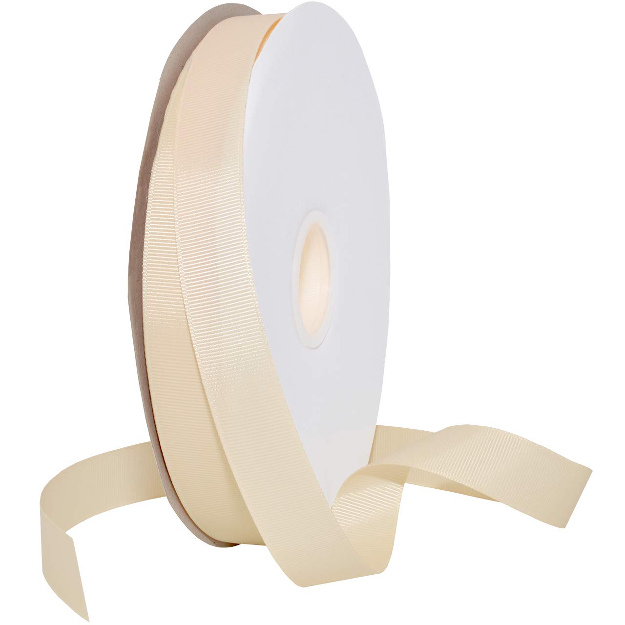 Ruban Morex 066 crème 7/8 inch de qualité supérieure