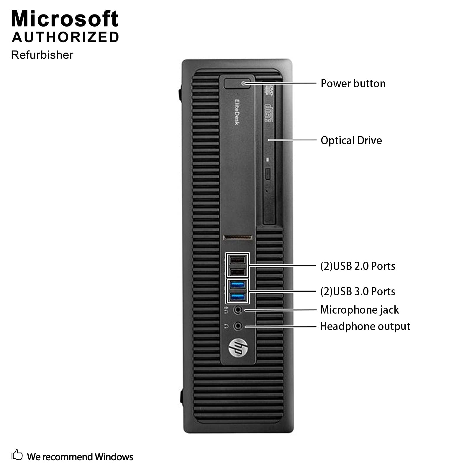 内蔵型ハードディスクドライブ HP PC ProDesk 600 G2 SFF | Core i5-6500 Amazon.com: HP ProDesk 600 G2-SFF, Core i5-6500 3.2GHz, 8GB