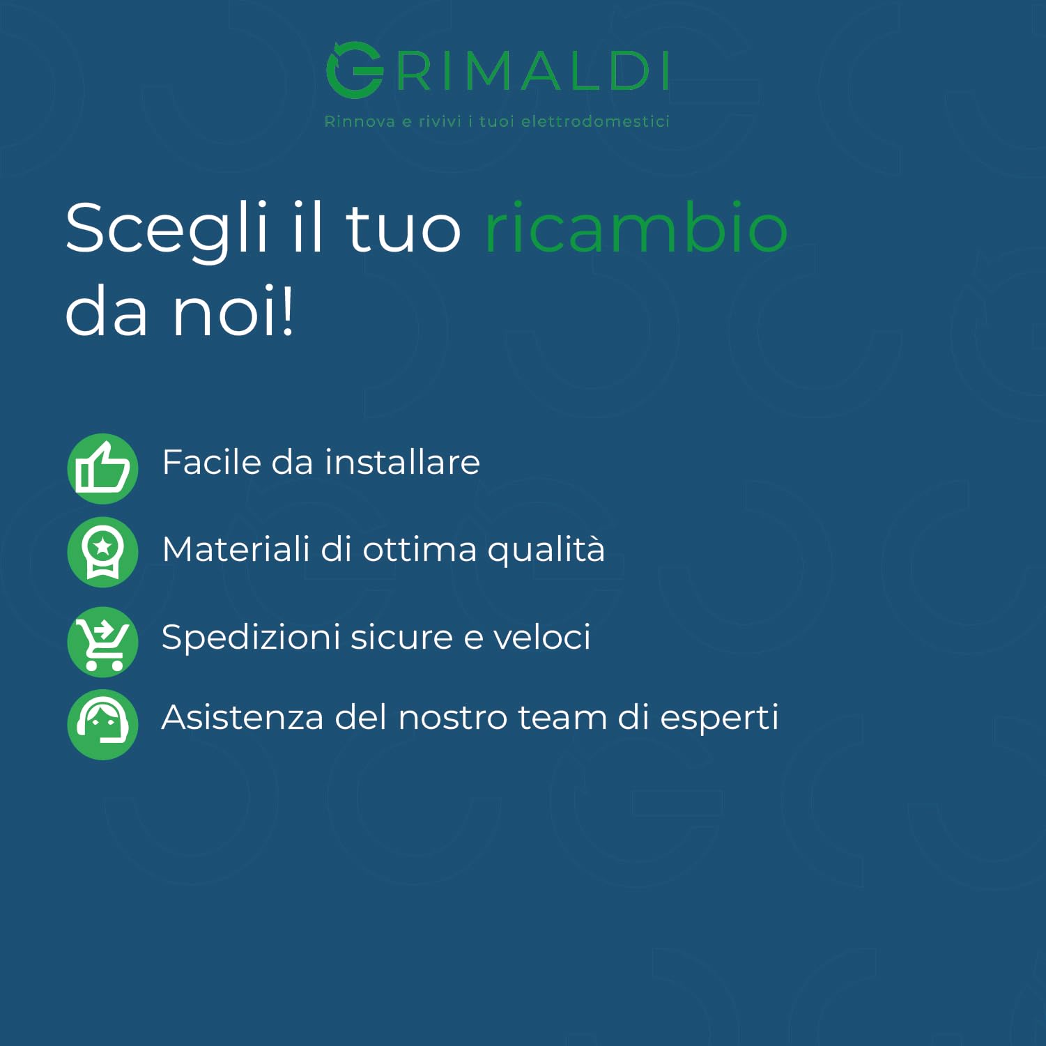 G GRIMALDI Cassetta di raccolta per acqua secca compatibile con -CANDY- codici -40009648- -40008542- -