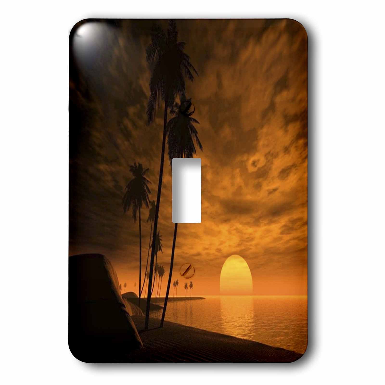 Interrupteur à baïonnette lune tropicale pour l'ambiance de votre chambre