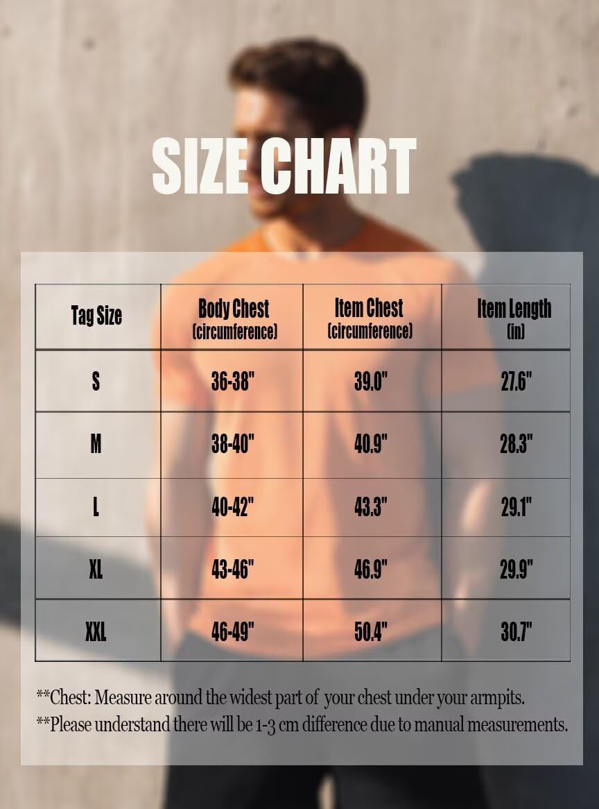 Zengjo Running Shirts for Men Quick Dry Performance T-Shirt Moisture-Wicking Athletic Tee for Gym Workout Training - Image 7