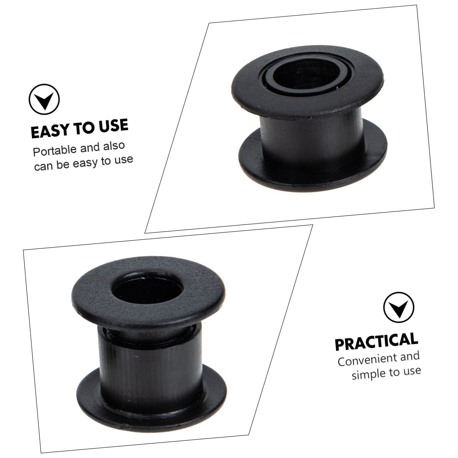 Toddmomy 10 Paires Roulements Plastique pour Table de Football