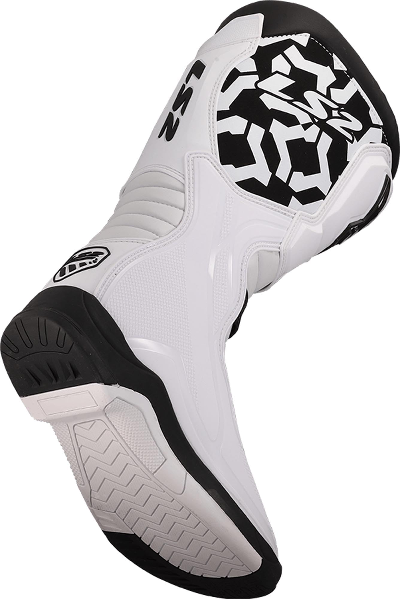 LS2 Raptor Motocross Stiefel, schwarz/weiß, 43