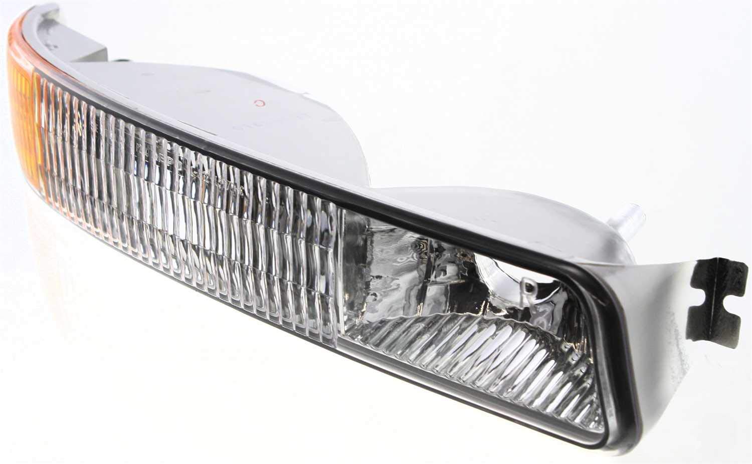 Garage-Pro Parking Light Compatible with 1999-2006 GMC Sierra 1500 and 2001-2006 Sierra 2500 HD Clear & Amber Lens Passenger Side