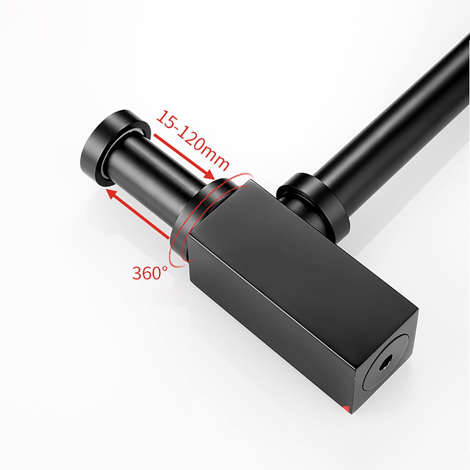 Siphon Waschbecken Edelstahl,Pop Up Ablaufventil,Ablaufventil mit Überlauf,Geruchsverschluss,Höhenverstellbar Abflussrohr Waschbecken,Universal Abflussrohr 1 1/4"