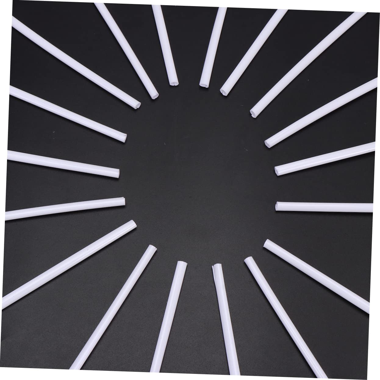 GANAZONO 1set Bike Wheel Reflector Tape Warning Strip for Motorbike Mountain to Install Decor Enhancing Night Visibility White