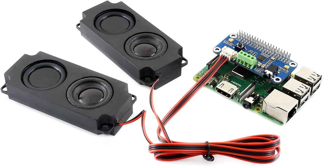 Waveshare WM8960 Hi-Fi Sound Card HAT Stereo CODEC Playing and Recording I2S Interface for Raspberry Pi Zero/Zero W/Zero WH/2B/3B/3B+