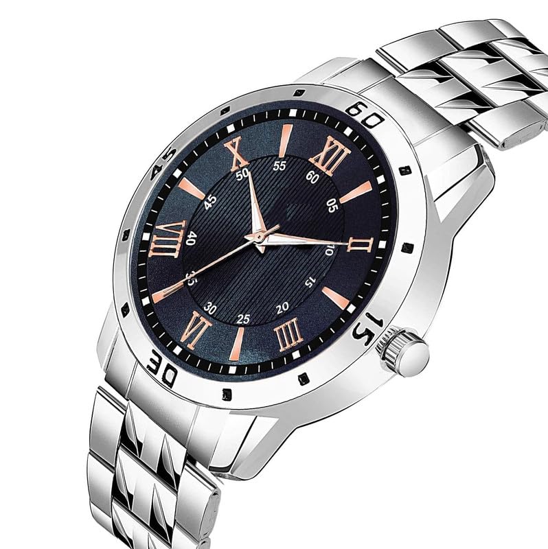 Image of Men's Classic Analog Wrist Watch with Elegant Styling and Everyday Comfort