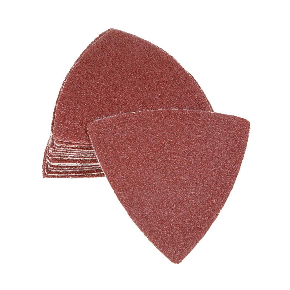82pcs Ensemble d'Accessoires Oscillants Mult-Ioutil, Support de Garniture de Ponçage Abrasif Triangulaire et en Papier Abrasif pour le Polissage de Meulage