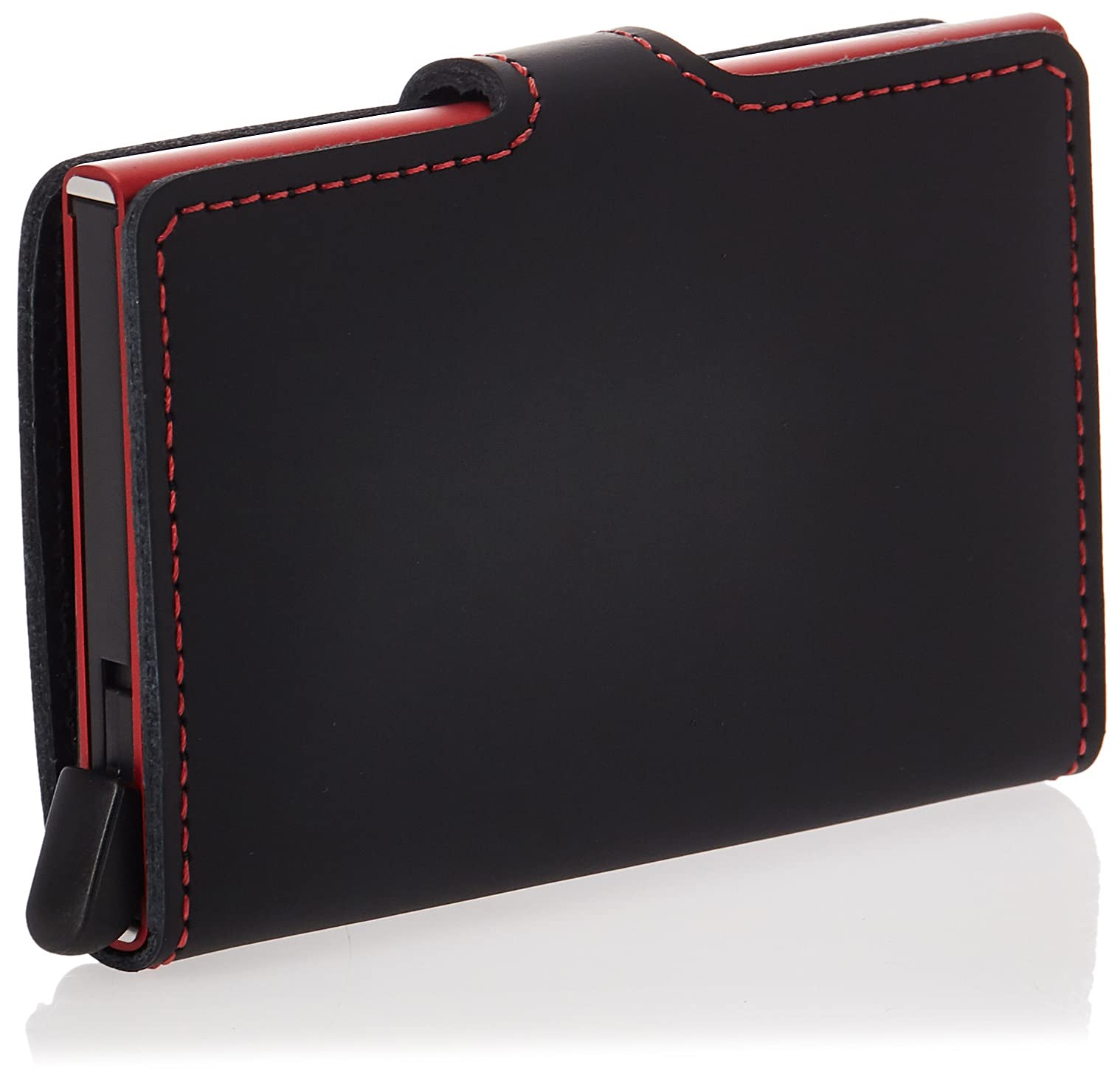 Secrid Il MiniWallet presenta delle dimensioni compatte, ma una capacità sorprendente. Il rivestimento in pelle opaca può contenere banconote, scontrini e tessere, mentre nel Cardprotector in allumini