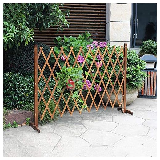 JHHL Expanderande staket, höjd 40–120 cm teleskopisk julgran staket/trädgårdsspaljéer, för heminredning/husdjursstaket/säkerhetsdörr (Storlek: 65 x 180 cm)