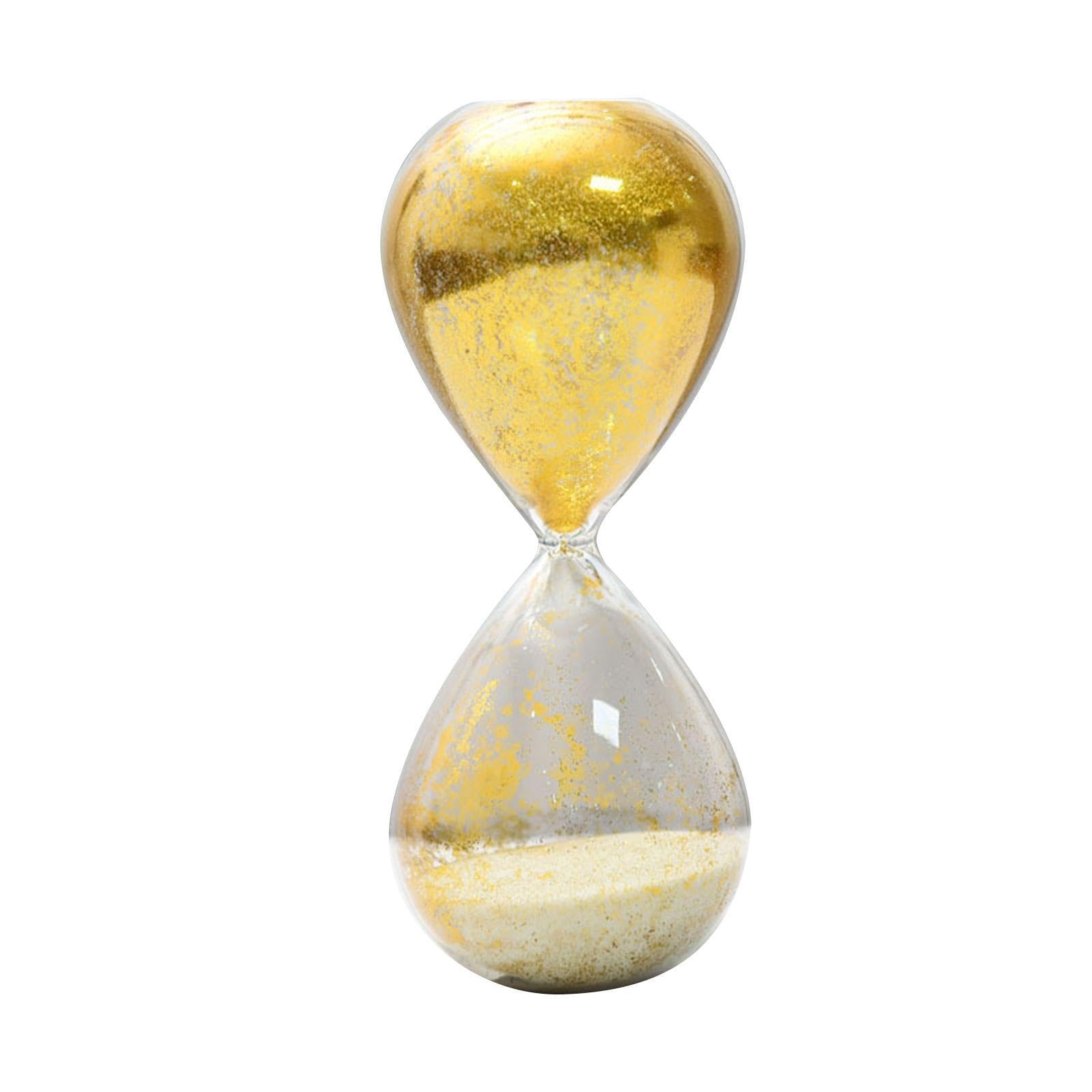 POXZSFX for Creative Hourglass Timer Gifts Decorative Sand Timer 30 Minutes Clear Sturdy Visual Timekeeping School Hourglass Sand 30 Minutes Glass
