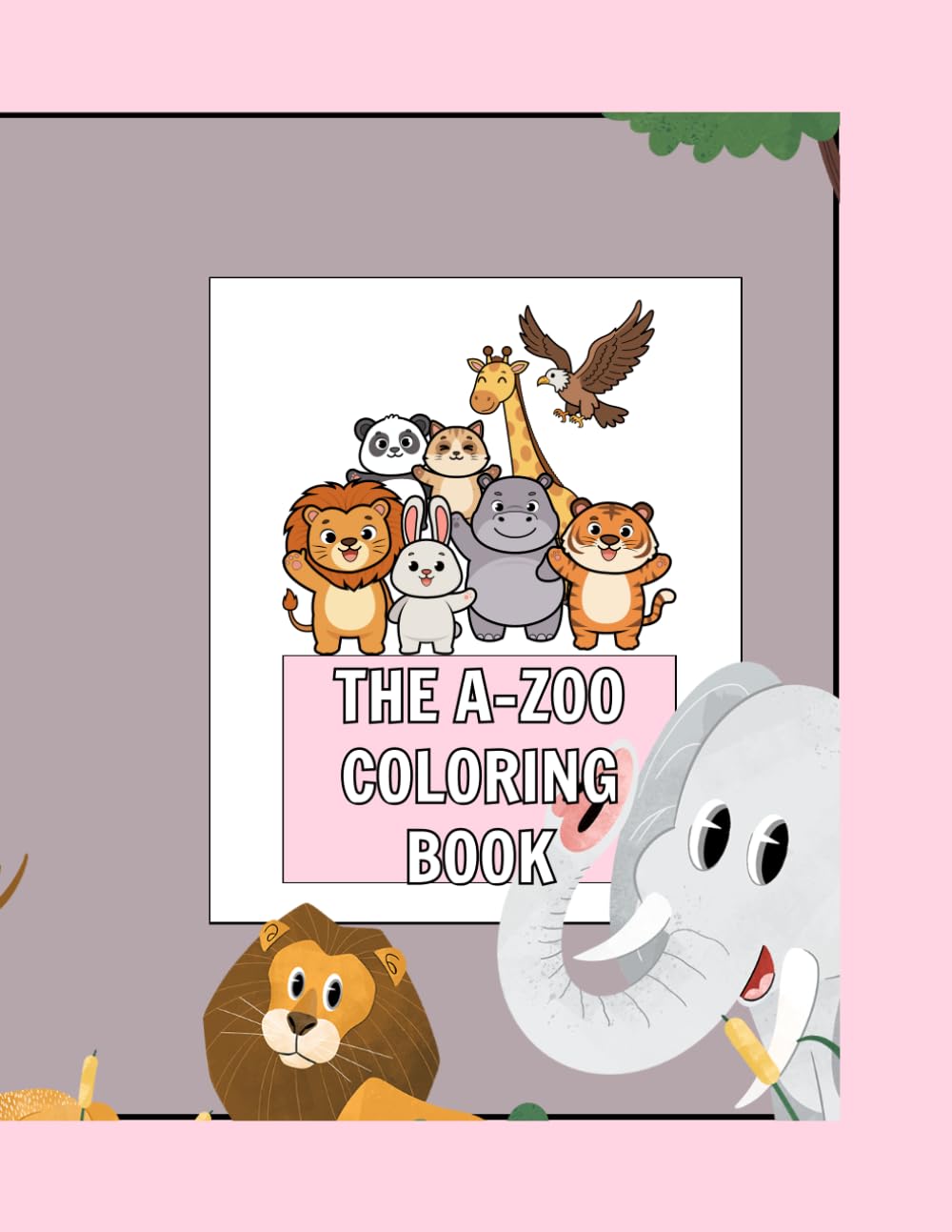 The A-Zoo Coloring Book