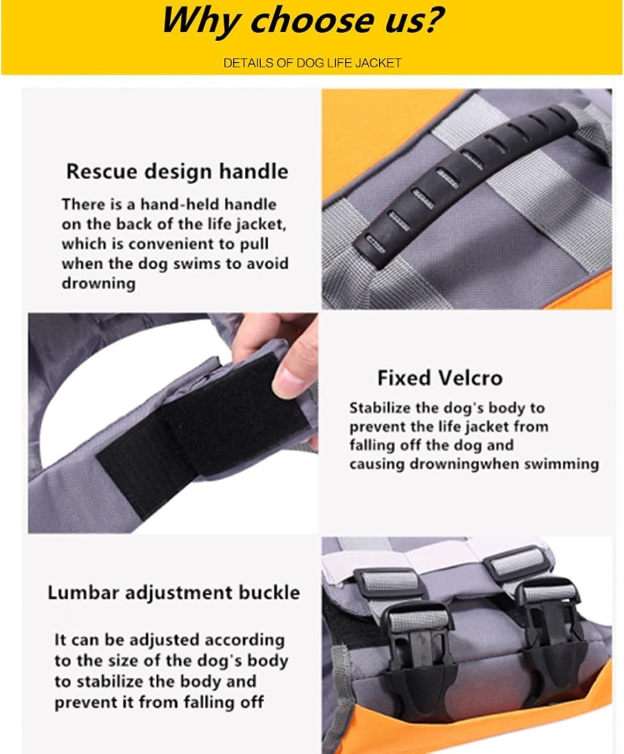 Chaleco Salvavidas para Perro Ajustable con Reflectante, Chaleco de Seguridad Flotante para Natación y Paseo en Barco, con Asa de Rescate para Perros Pequeños, Green, L