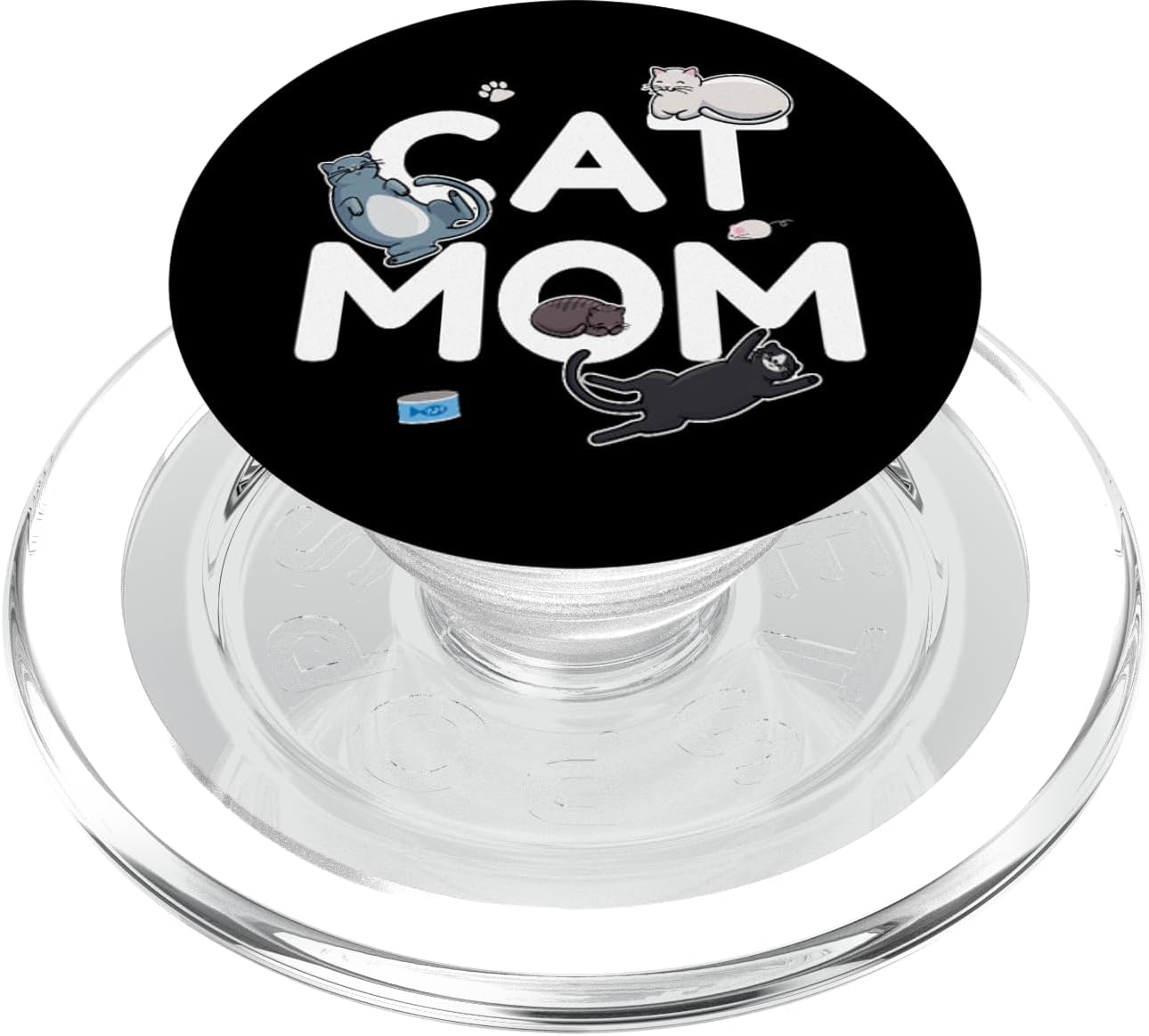 Cat Mom - Cute Kittens for Pet Owners and Animal Lovers PopSockets PopGrip for MagSafe