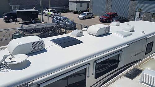 Miniatura 3 de Rexoseal Kit de restauración de techo para caravanas de hasta 20 pies de largo, impermeabilizante y protector sellador de revestimiento de techo de