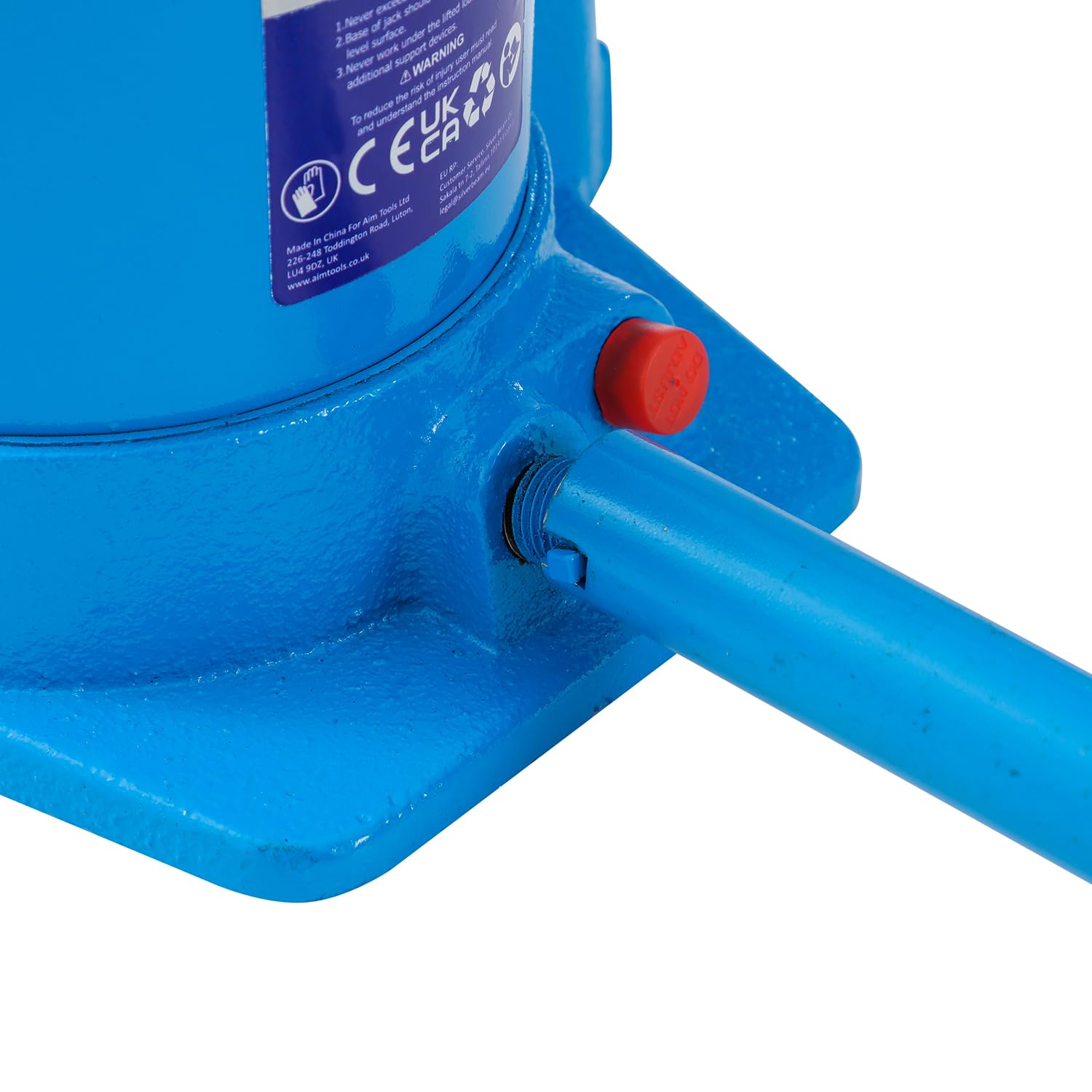 KATSU Tools Gato hidráulico Botella Perfil bajo Compacto 32 T – Elevador Pesado para reparación y Mantenimiento de vehículos