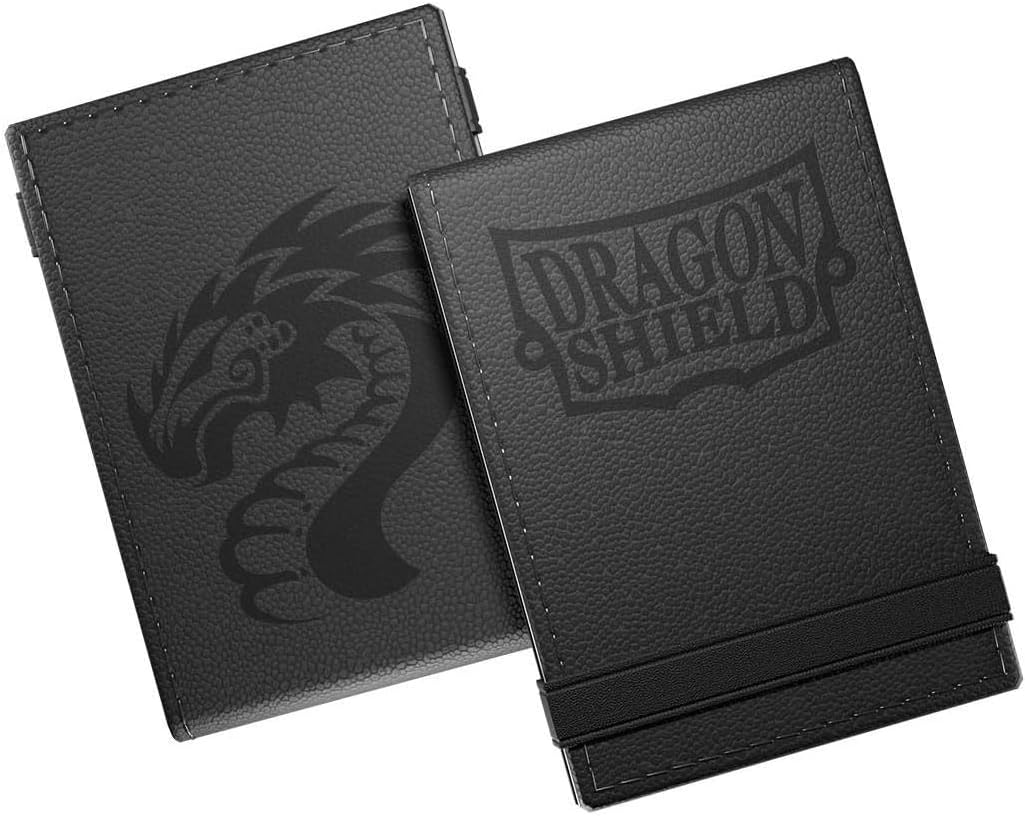 Dragon Shield Life Pad – Life Ledger Black – 3 Pads by Arcane Tinmen – 34 Pages Each – Game Accessories – Compatible with Life Ledger