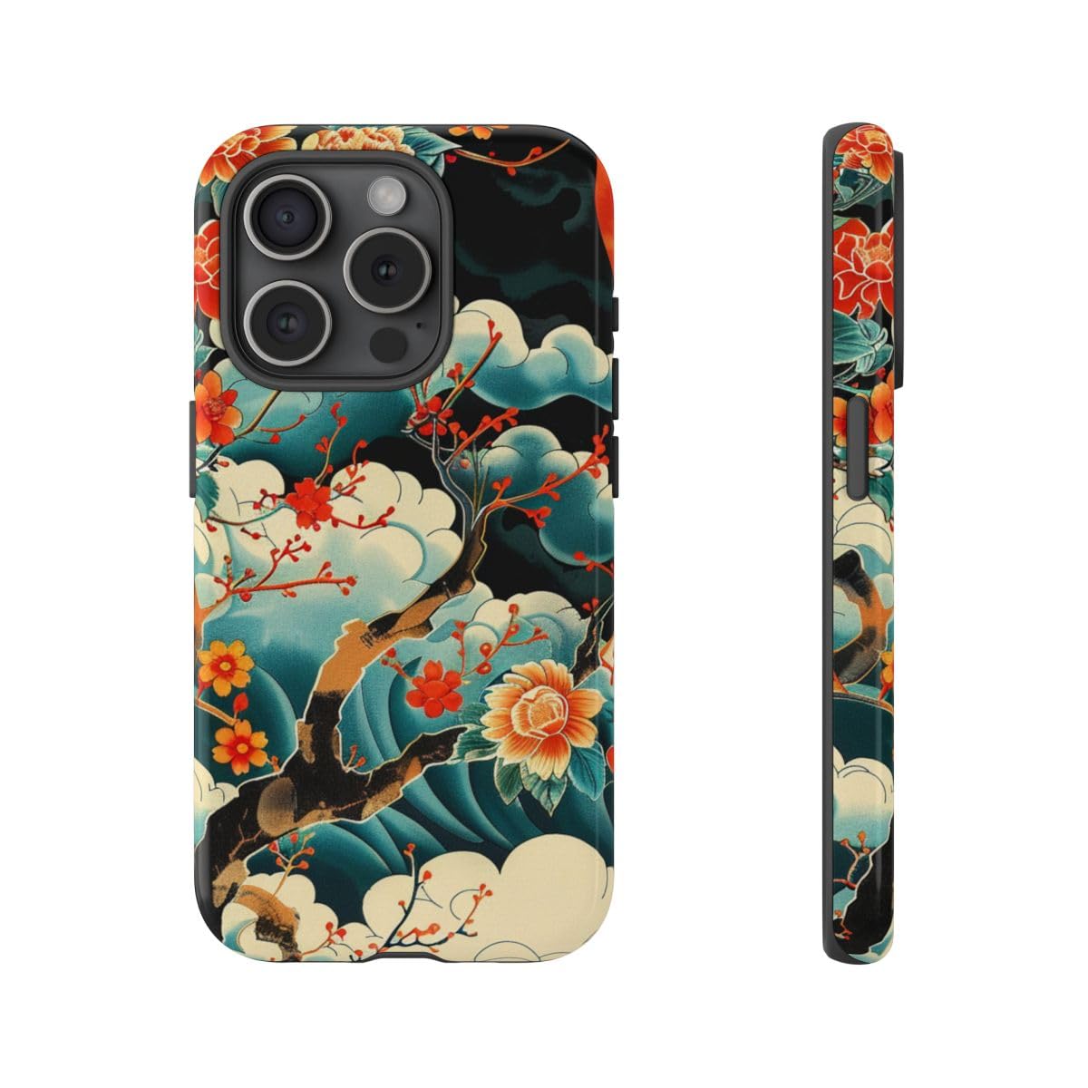 Coque iPhone 15 Pro Orange rigide et brillante pour protéger votre smartphone Apple - 4