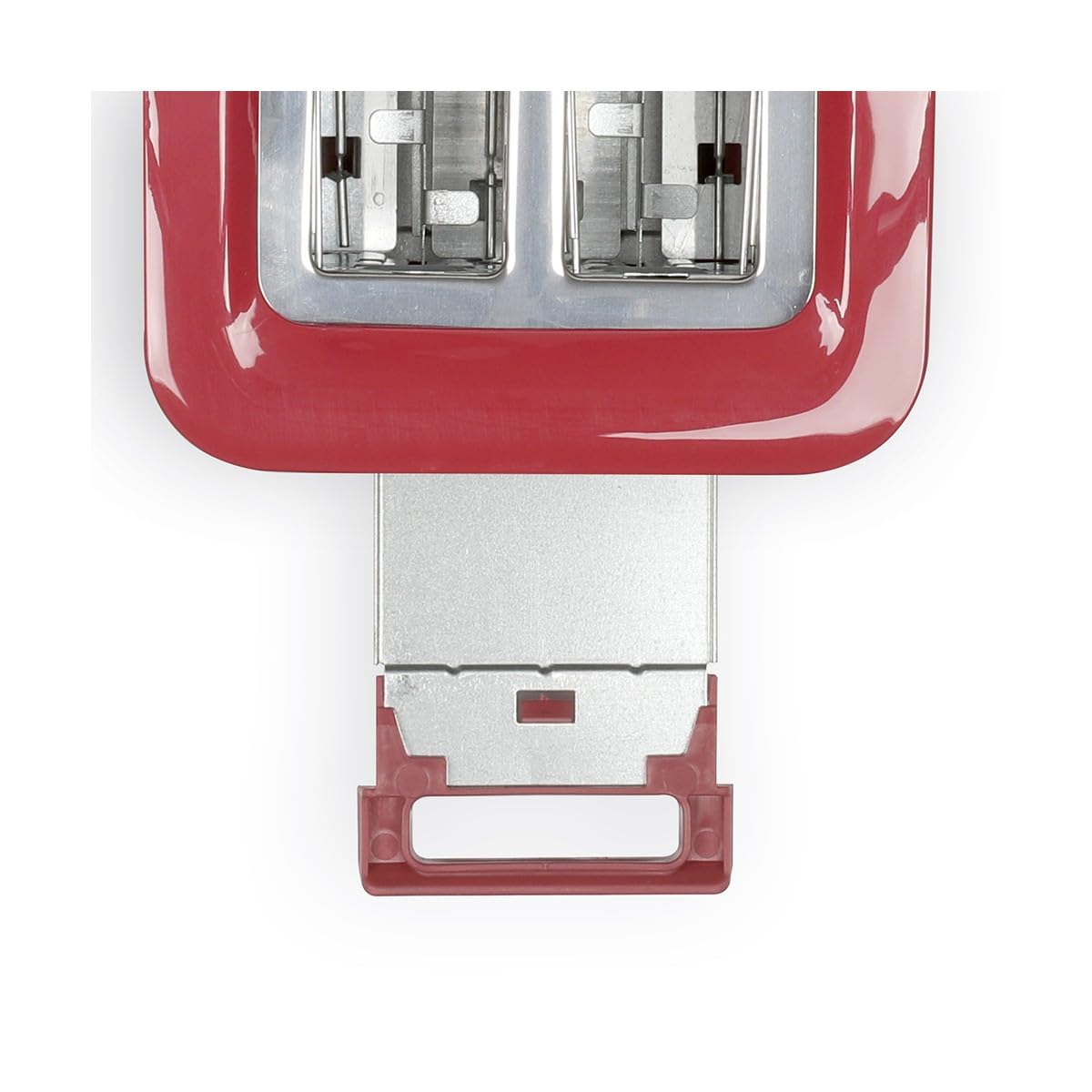 Tostapane A 2 Fette - Livoo - Dod162rc - 750 W - Termostato Regolabile: 7 Livelli - Rosso