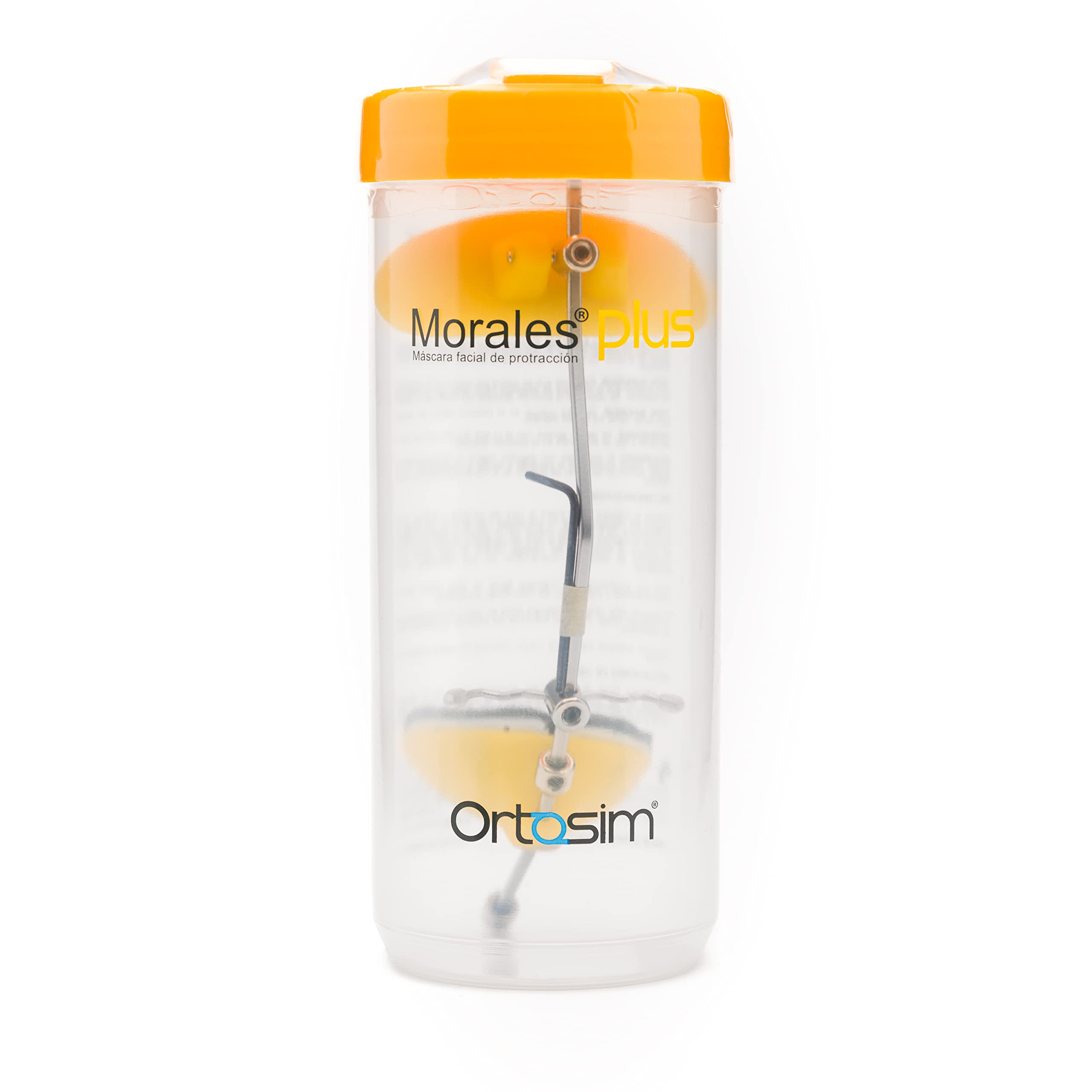 ORTOSIM Morales PLUS Protraction Face Mask | Anatomic Profile | Yellow
