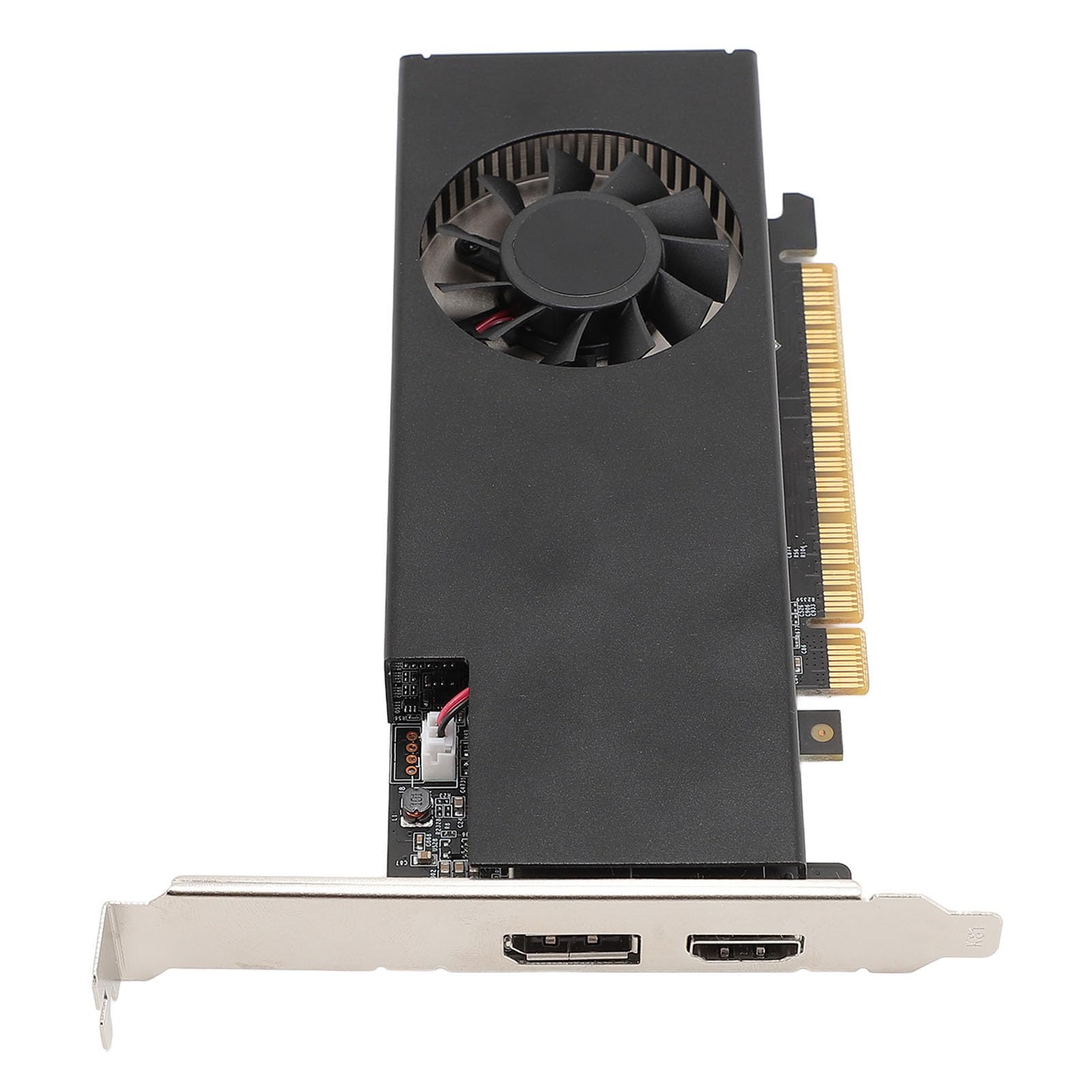 Scheda Grafica 4G 128 Bit con Ventola di Raffreddamento, Memoria Video GDDR5, Uscita DVI, per PC da Gioco ITX, Multimedia HD
