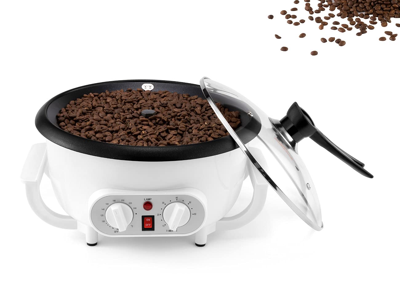 Buy memoscan Coffee Bean Roaster Machine Household Electric Coffee
