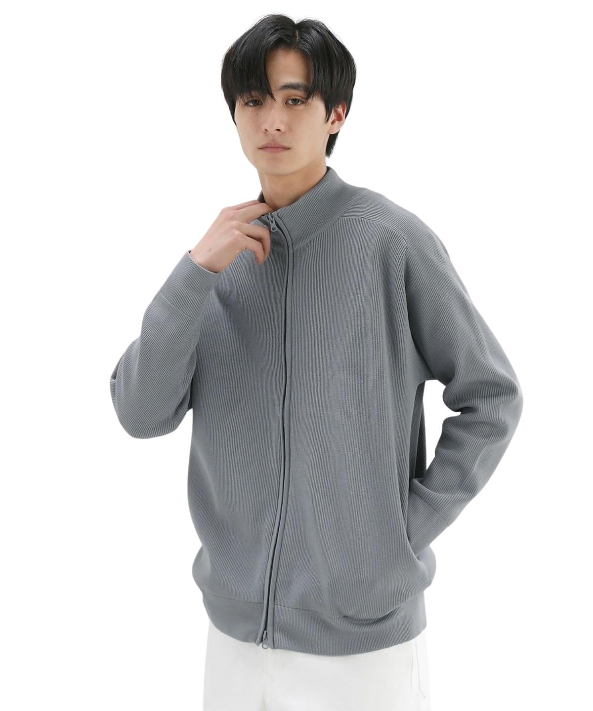 DOLCE&GABBANA ドライバーズニット コットン XL相当 グレー DOLCE&GABBANA - DOLCE&GABBANA ドライバーズニット コットン XL