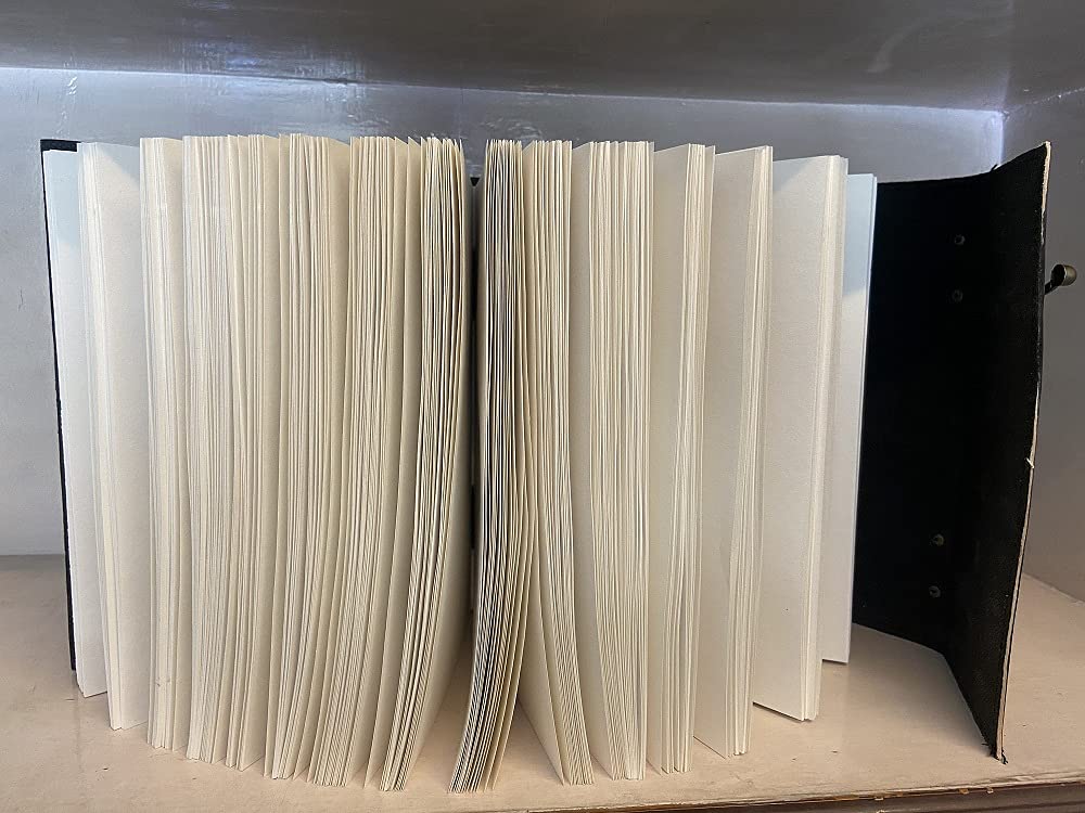 600 Seiten großes schwarzes Pentagramm geprägtes Leder-Tagebuch | Schreib-Leder-Notizbuch | Leder-Grimoire | handgefertigtes Leder-Tagebuch | Leder-Skizzenbuch 17,8 x 25,4 cm