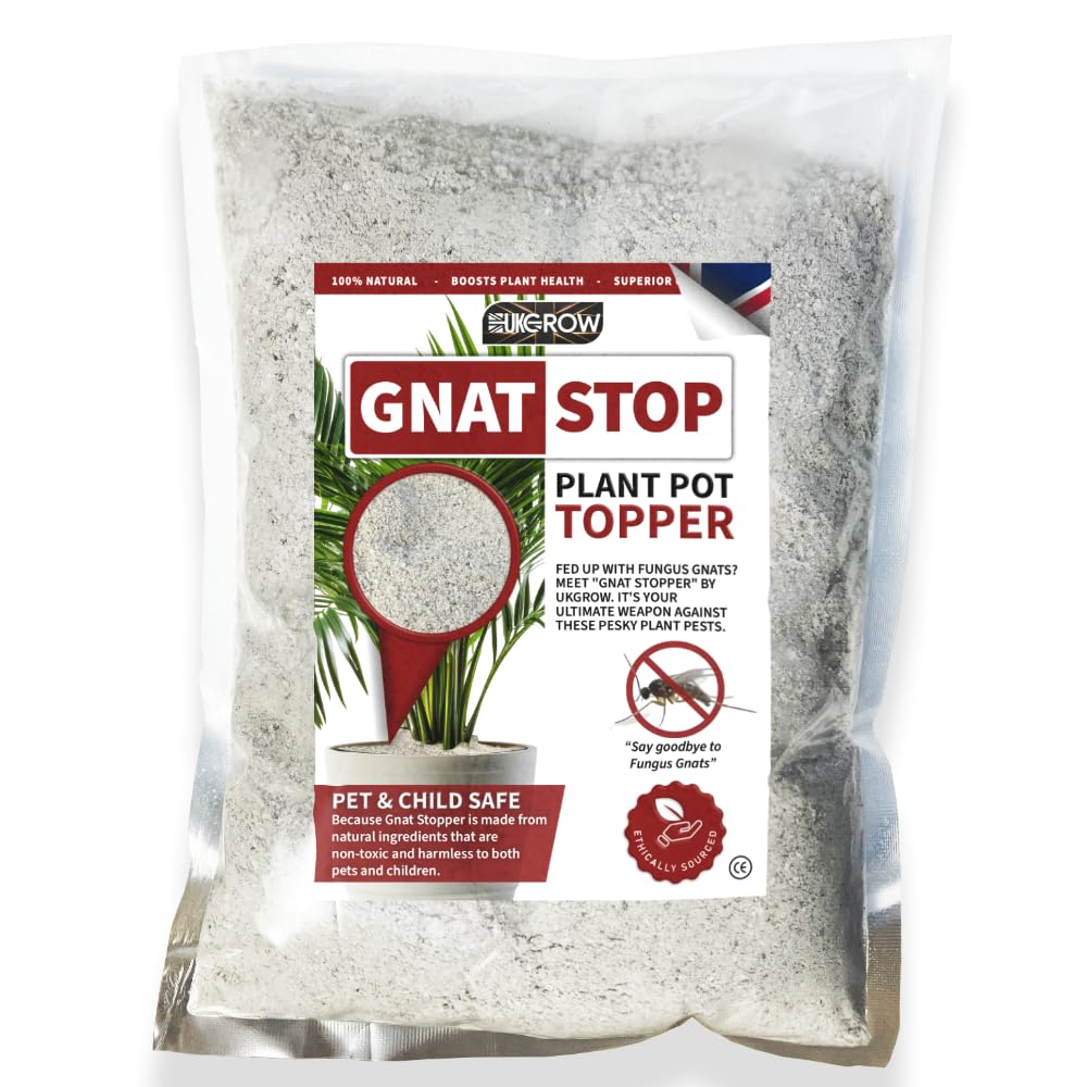 Gnat Stop Plant Pot Topper - Natural Pest Control for Indoor Plants - Available in 1L, 2L, 3L, 5L, 10L, 20L Bags (5 Litre)