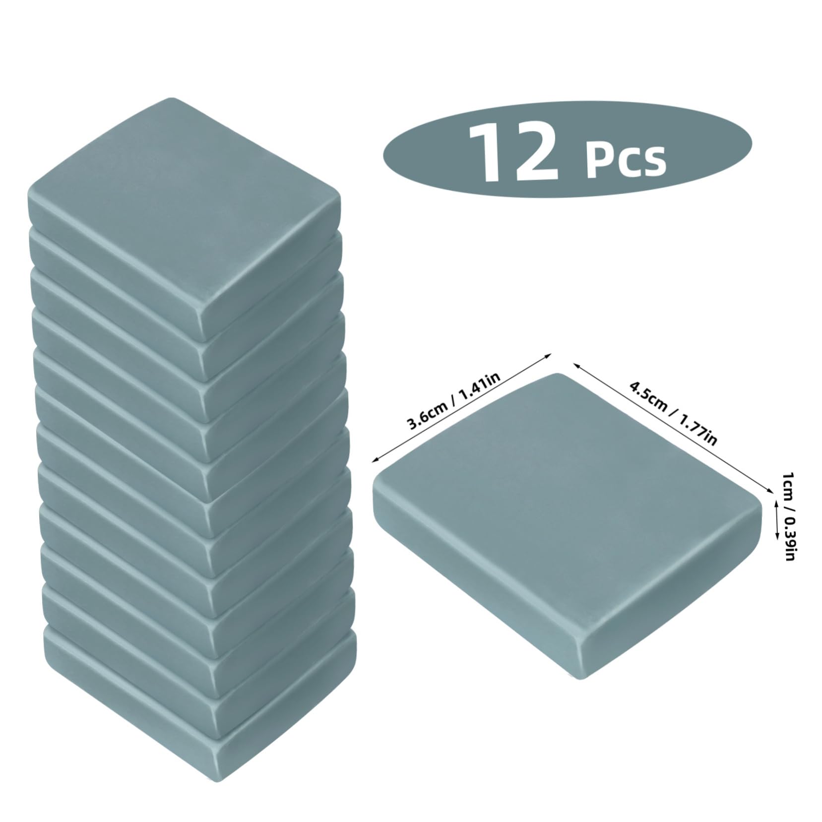 Veemoon 12 Pcs Soft Erasers Artist Eraser for Sketching Drawing School Supplies