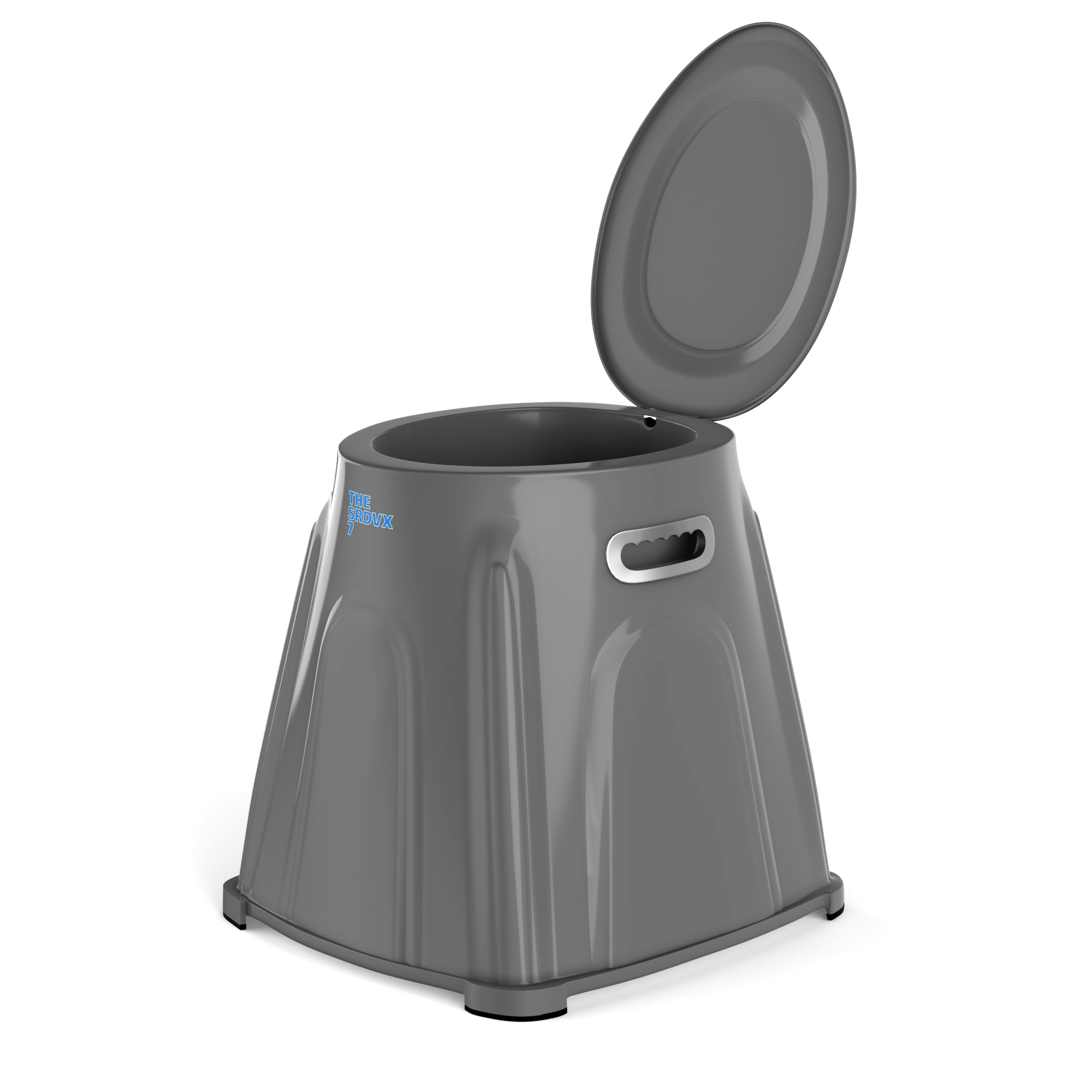 THE SRDVX 7® Portable Indian Toilet To Western Convertor, Anti Slip Portable Toilet Stool, Commode Stool, Toilet Commode for Patients, Handicap People, Adult & Pregnant Women (White)-image-45