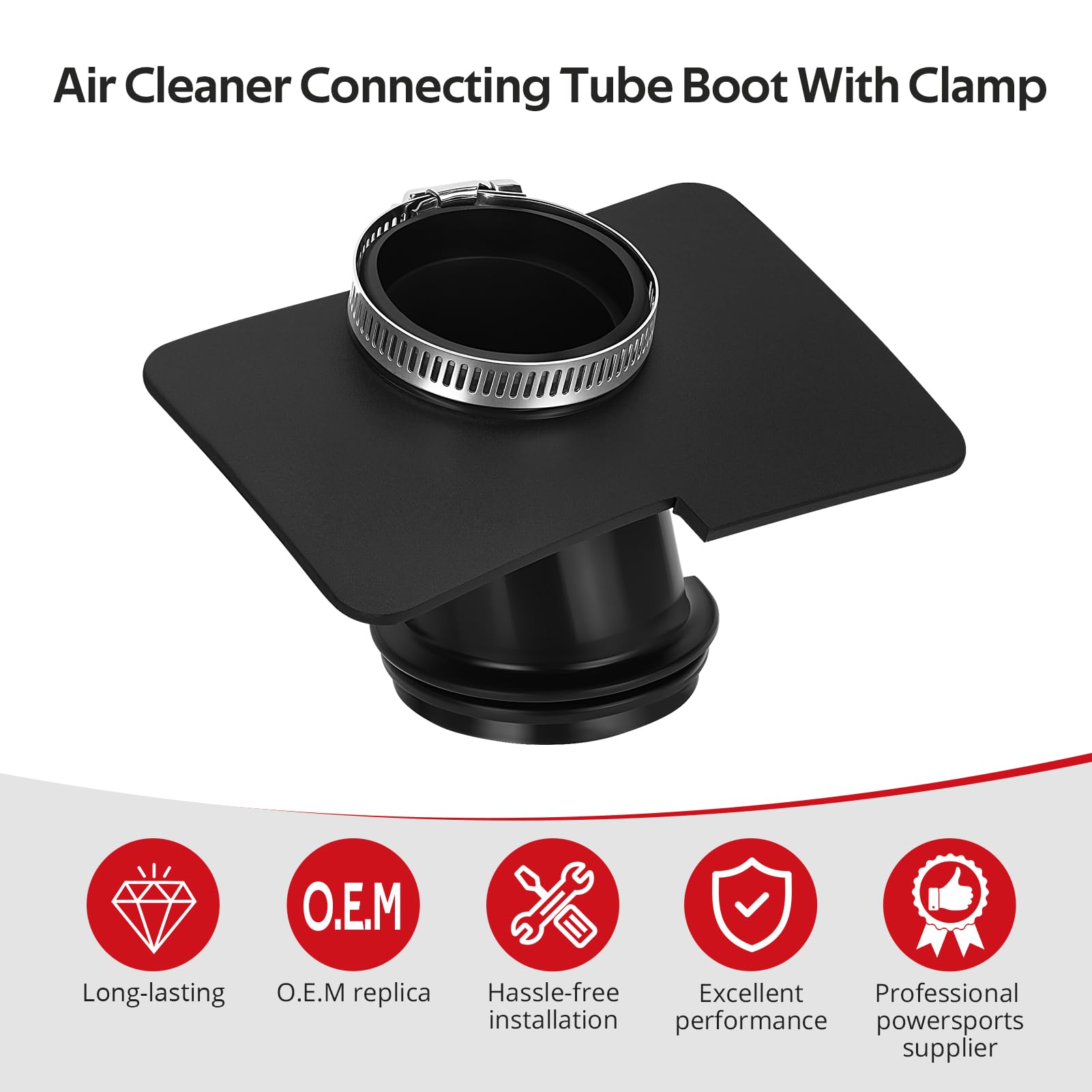 Amazon.com: JAVIK Air Cleaner Connecting Tube Boot With Clamp For