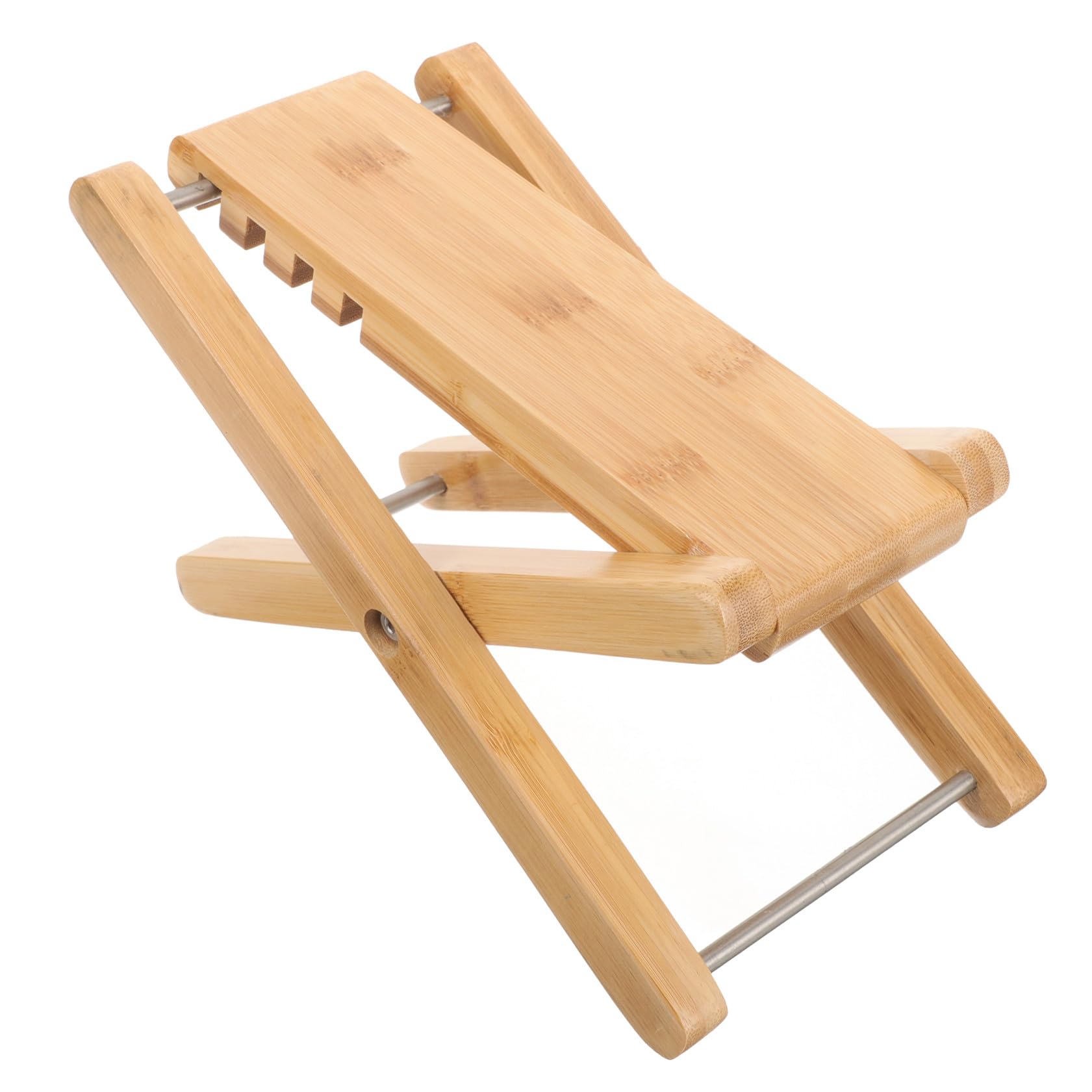 Yardwe Poggiapiedi Altezza Regolabile 4 Livelli per Chitarra Classica in Legno Leggero e Stabile, per Uso Domestico e Pratiche