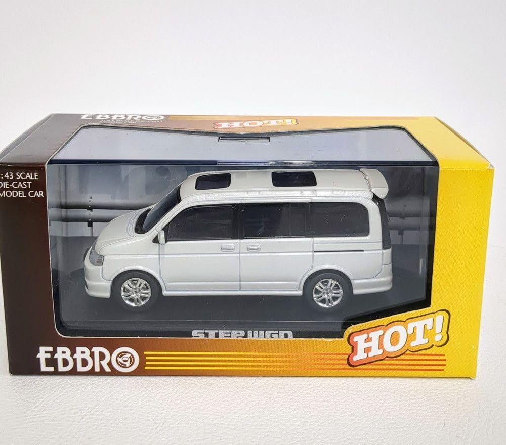 Amazon | EBBRO エブロ 1/43 ステップワゴン ホワイト RF7 3115