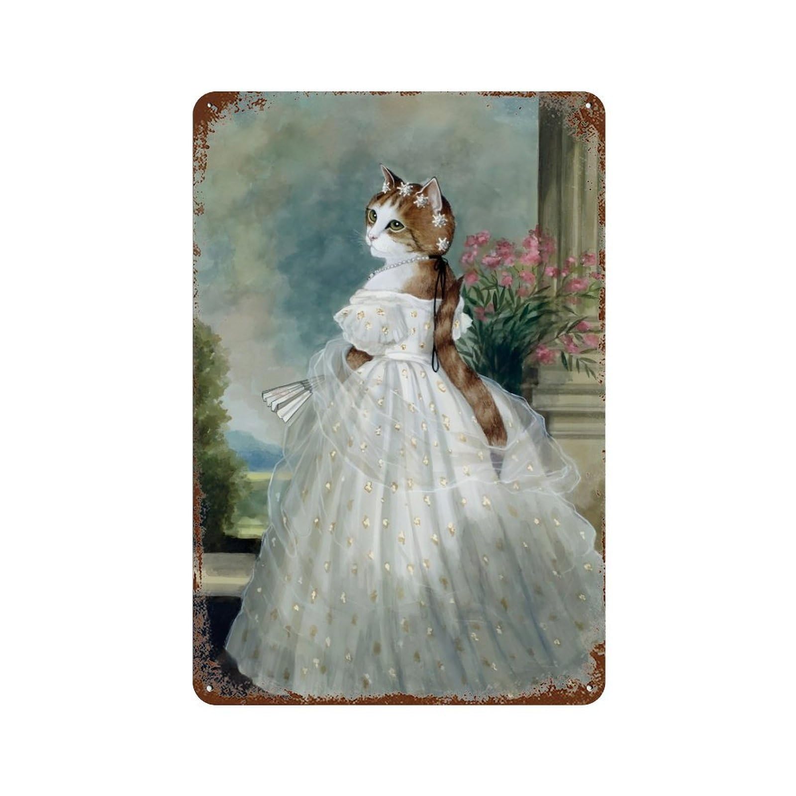 xiaoxiaoshen Susan Herbert Cat Artists (5) Wall Decor Art Metal Tin Poster Modern Home Decor Art Home Bar Shop Decorations Vintage Sign 30x20cm