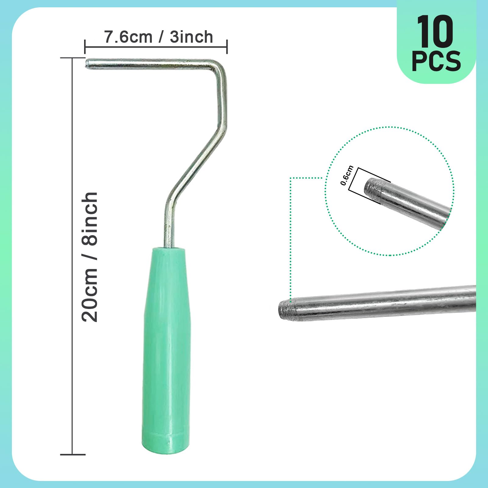 Paint Roller Frames - 10 Pack -2