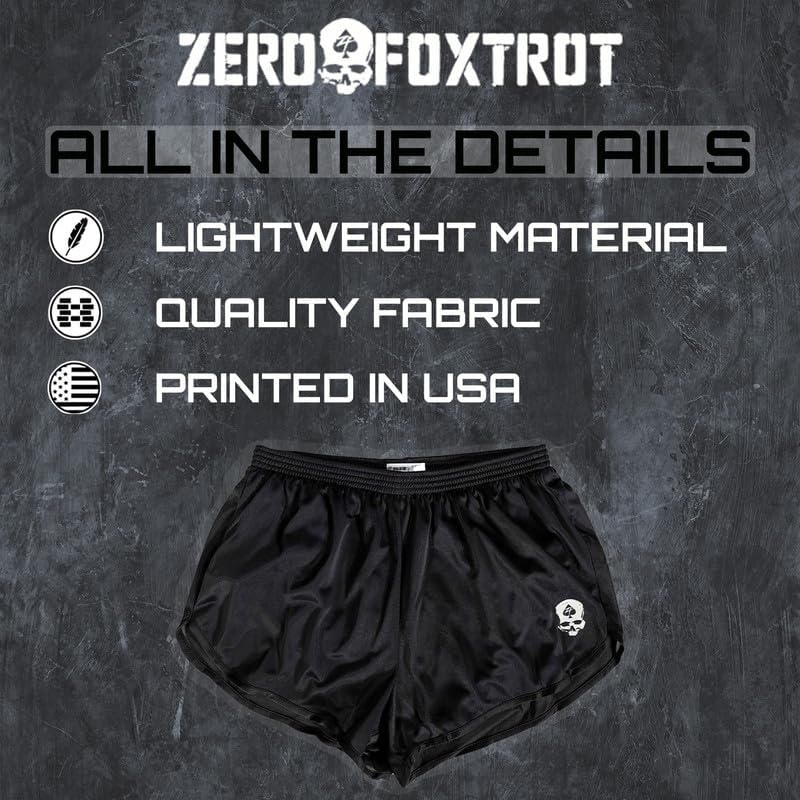 Zero Foxtrot Mens Silkies, Athletic Shorts, Gym, Workout, Running, or Casual - Ranger Panties, S - 2XL - Image 5