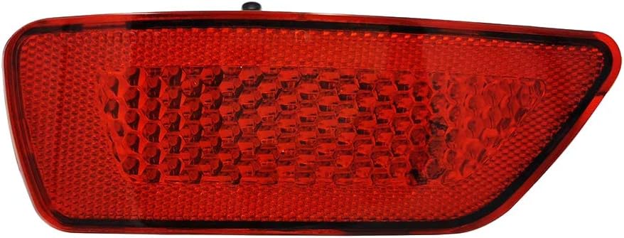GSRECY Rear Bumper Trim Reflector Light Lamp Replacement for Jeep Grand Cherokee Compass Dodge (Pair)