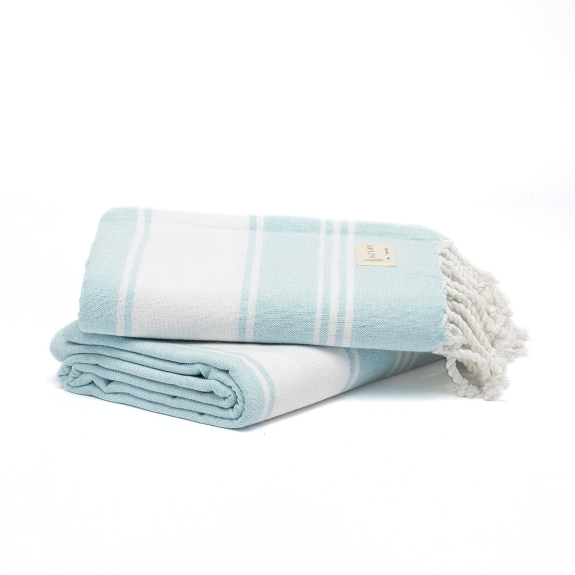 Salt Earth Cotton Turkish Beach Towel (Set of 2, 36"x72") - Soft, Quick Dry, Sand Resistant, Absorbent Towels for Bathroom, Home, Travel, Pool, Spa,