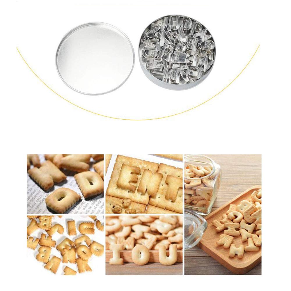 Belons 26 Pcs Letter Cookie Cutters Set - Image 4